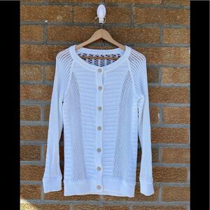 Minnie rose knit button down cardigan size medium